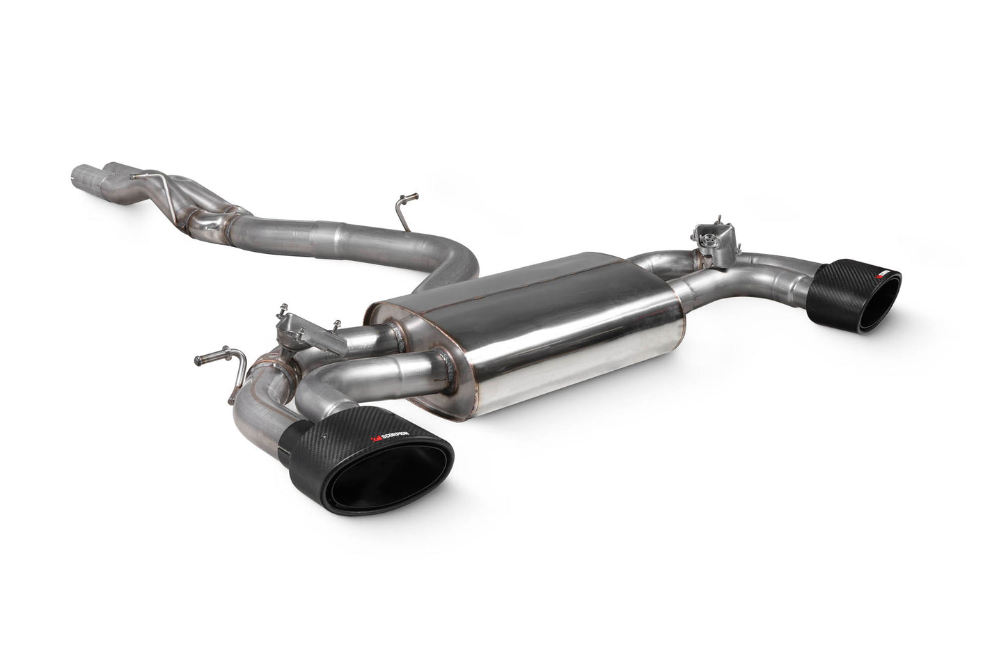 Audi RS3 8V Pre-Facelift Non-Res Cat-Back System With Valves (SAUS106CF)