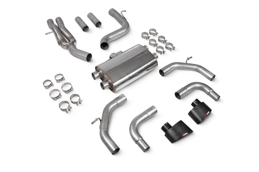 Audi RS3 8V Pre-Facelift Non-Res Cat-Back System Without Valves (SAUS107CF)