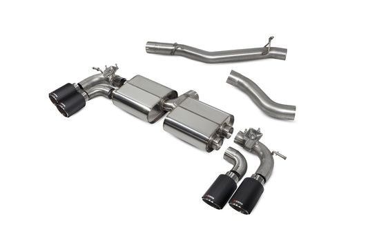 Audi S3 3-Door/Sportback 8V Non-Resonated Cat/GPF-Back System With Valves (SAUS108CF)