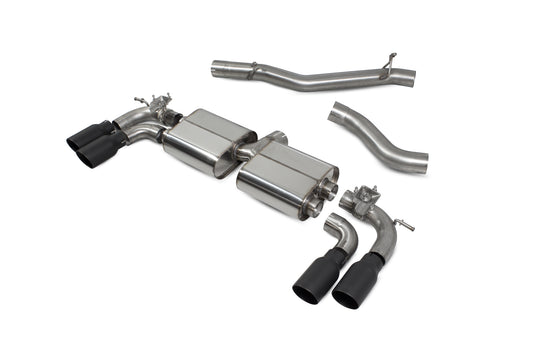 Audi S3 3-Door/Sportback 8V Non-Resonated Cat/GPF-Back System With Valves (SAUS108C)