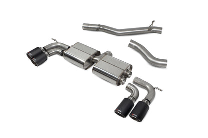 Audi S3 3-Door/Sportback 8V Non-Resonated Cat/GPF-Back System Without Valves (SAUS109CF)