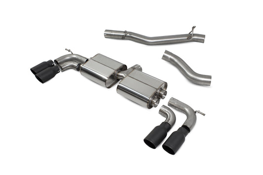 Audi S3 3-Door/Sportback 8V Non-Resonated Cat/GPF-Back System Without Valves (SAUS109C)