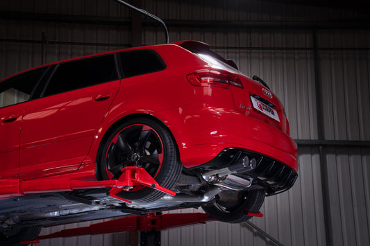 Audi RS3 8P Non-Resonated Secondary Cat-Back System (SAUS114CF)