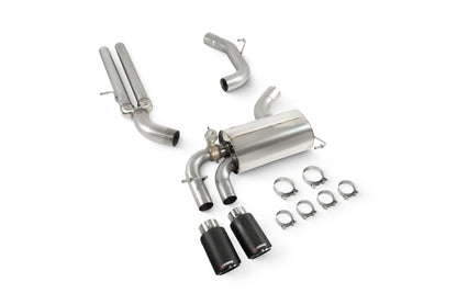 Audi RS3 8P Non-Resonated Secondary Cat-Back System (SAUS114CF)