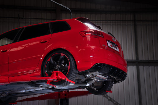 Audi RS3 8P Non-Resonated Secondary Cat-Back System (SAUS114C)