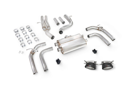 Audi RS3 8Y Saloon Non-Resonated Cat/GPF-Back System With Elec Valves (SAUS115CF)