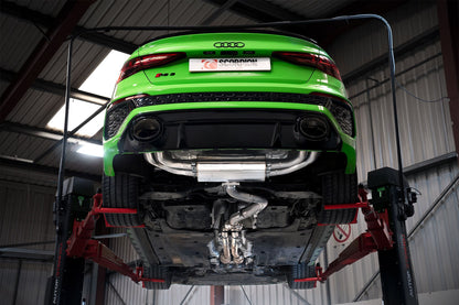 Audi RS3 8Y Saloon Non-Resonated Cat/GPF-Back System Without Valves (SAUS116)