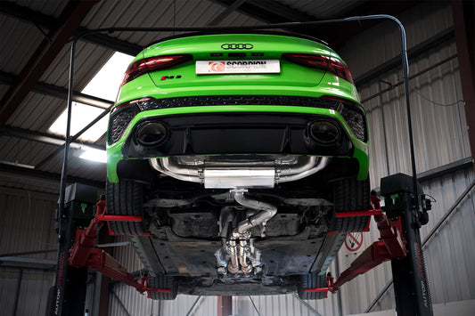 Audi RS3 8Y Saloon Non-Resonated Cat/GPF-Back System Without Valves (SAUS116CF)