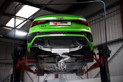 Audi RS3 8Y Saloon Non-Resonated Cat/GPF-Back System Without Valves (SAUS116)