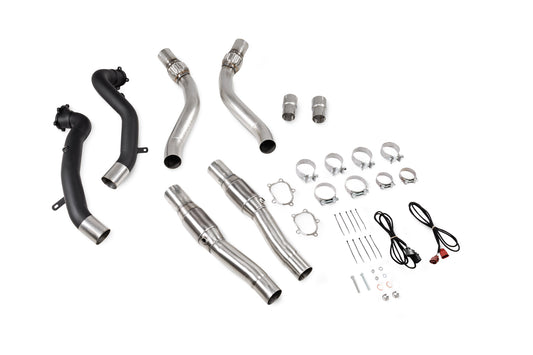 Audi RS6 Avant  (C7) / RS7  (C7), S6/S7  (C7) Sports Cat Downpipes With Large Bore Front Pipes (SAUX087)