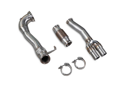 Audi RS3 8V Pre-Facelift Downpipe With Sports Catalyst (SAUX106)