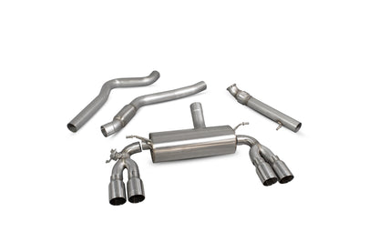 Bmw M2 F87 Non GPF Model Only Cat-Back System With Electronic Valve (SBM075)
