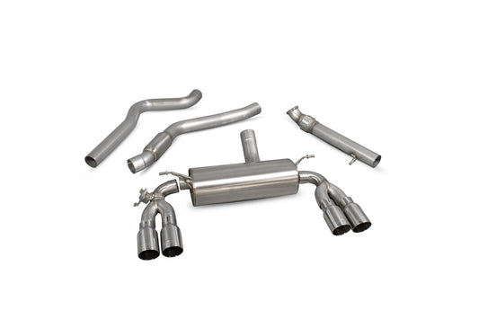 Bmw M2 F87 Non GPF Model Only Cat-Back System With Electronic Valve (SBM075)