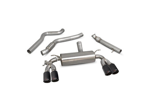 Bmw M2 F87 Non GPF Model Only Cat-Back System With Electronic Valve (SBM075CF)