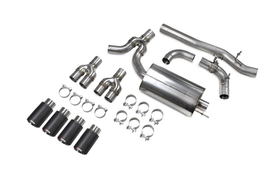 Bmw M235I Gran Coupe XDrive F44 GPF-Back System With Electronic Valve (SBM088CF)
