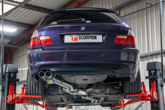 Bmw E46 320/325/330 Rwd Petrol Cat-Back System (SBM093)