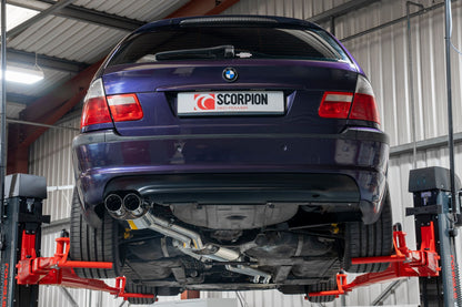 Bmw E46 320/325/330 Rwd Petrol Cat-Back System (SBM093D)