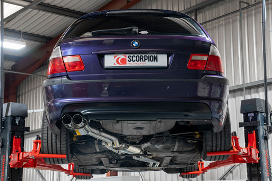 Bmw E46 320/325/330 Rwd Petrol Cat-Back System (SBM093D)