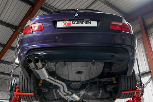 Bmw E46 320/325/330 Rwd Petrol Cat-Back System (SBM093DT)