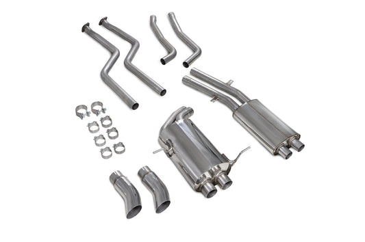 Bmw E46 320/325/330 Rwd Petrol Cat-Back System (SBM093DTM)