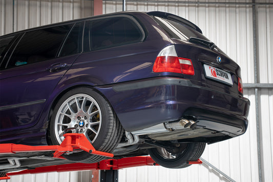 Bmw E46 320/325/330 Rwd Petrol Cat-Back System (SBM093DT)