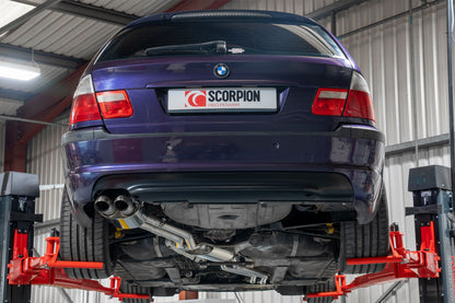 Bmw E46 320/325/330 Rwd Petrol Cat-Back System (SBM093DT)