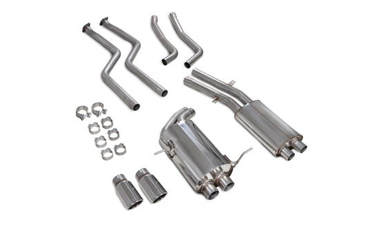 Bmw E46 320/325/330 Rwd Petrol Cat-Back System (SBM093)