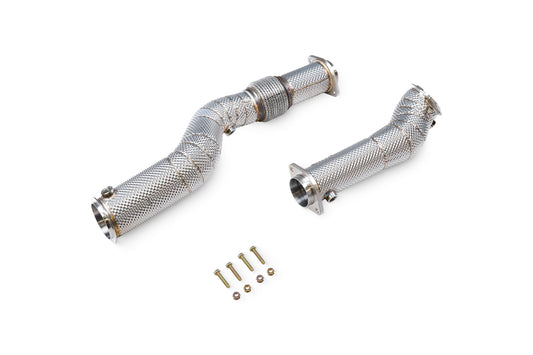 Bmw M2 G87 / M3 G80/G81 / M4 G82 Including Competition & XDrive / X4 M, X4 M Competition 3.0 LCI Models De-Cat Downpipes (SBMC098)