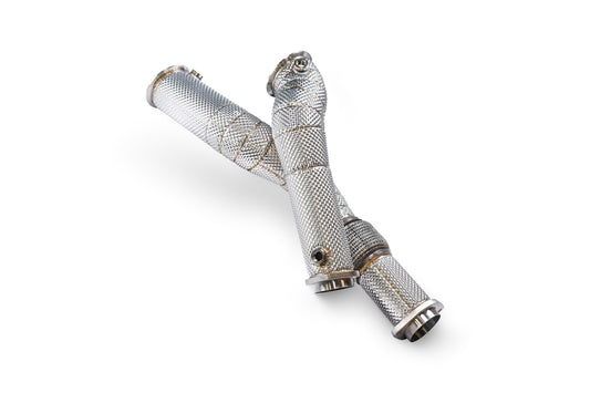 Bmw M2 G87 / M3 G80/G81 / M4 G82 Including Competition & XDrive / X4 M, X4 M Competition 3.0 LCI Models De-Cat Downpipes (SBMC098)