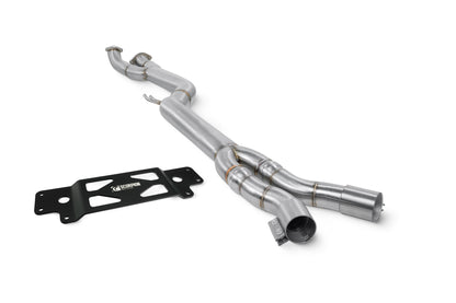 Bmw M2 G87 Single Mid Pipe  (Removes GPF) (SBMMP098)
