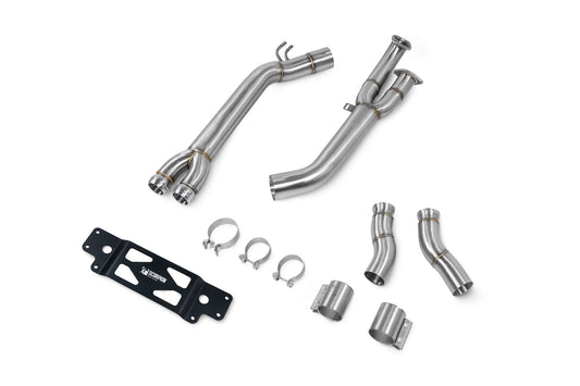 Bmw M2 G87 Single Mid Pipe (SBMMP099)