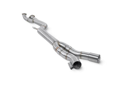 Bmw X3 M LCI Including Competition / X4 M, X4 M Competition 3.0 LCI Models Single Mid Pipe  (Removes GPF) (SBMMP107)