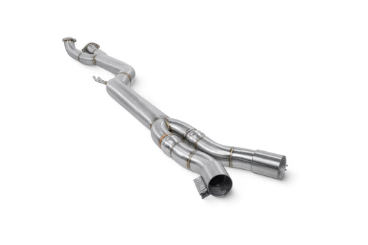 Bmw X3 M LCI Including Competition / X4 M, X4 M Competition 3.0 LCI Models Single Mid Pipe  (Removes GPF) (SBMMP107)