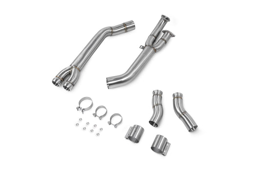 Bmw X3 M LCI Non-GPF / X4 M, X4 M Competition 3.0 LCI Models Non-GPF Single Mid Pipe (SBMMP108)