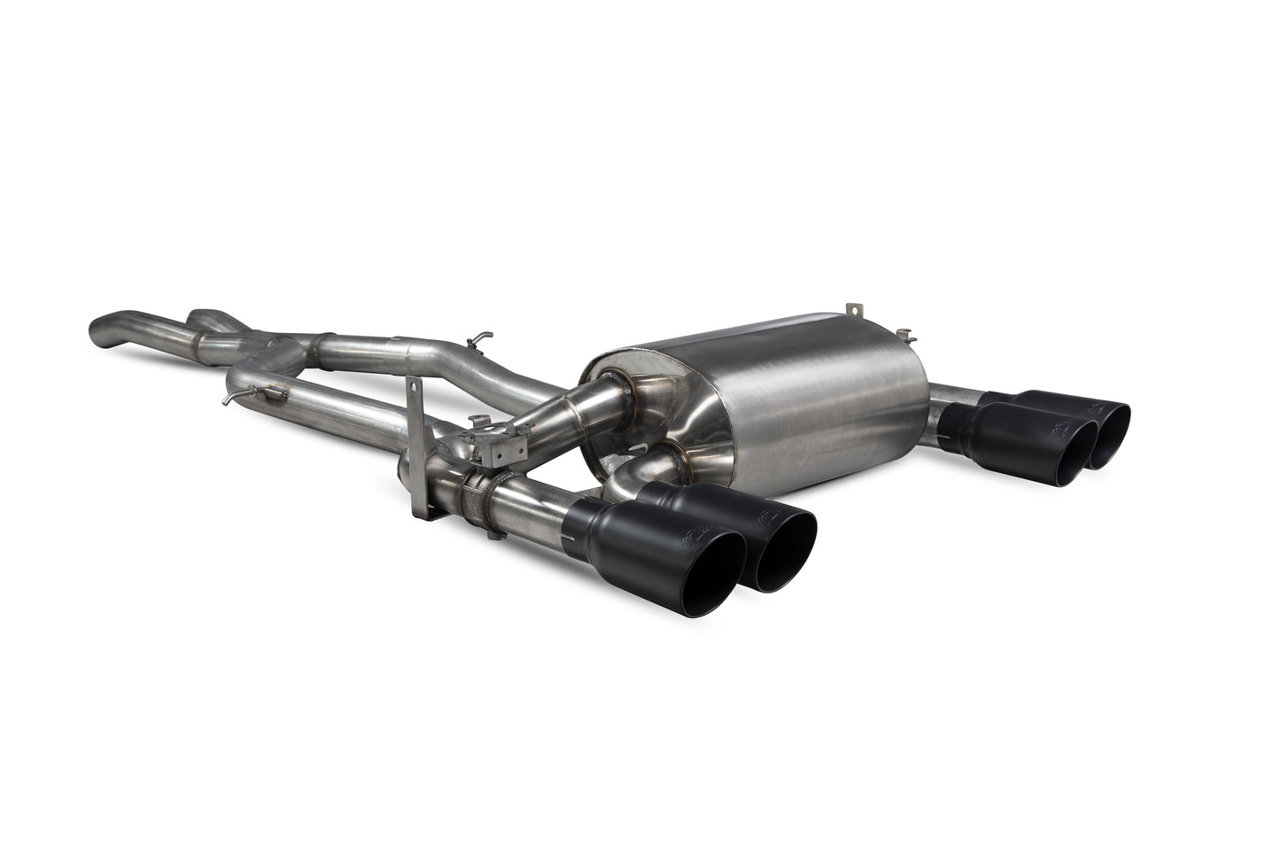 Bmw F80 M3 / M4 F82 F83 Non-Res Cat-Back System With Electronic Valves (SBMS073C)