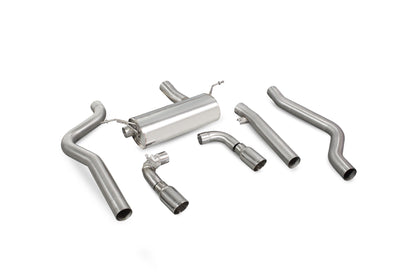 Bmw M240I  (F22, F23), Fits X-Drive Non-Res Cat-Back System With Electronic Valves (SBMS074)