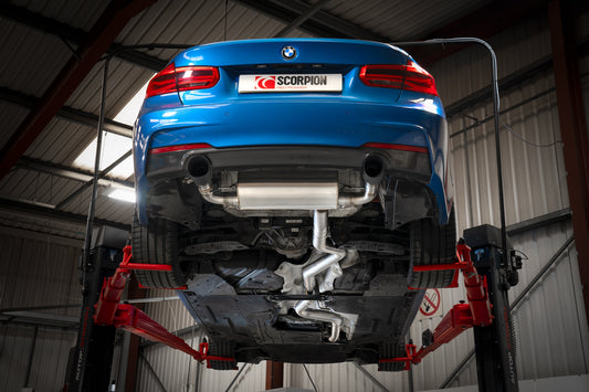 Bmw 340I F30/F31 15-18 & 440I F32/F33/F36 16-18 Including XDrive Non-Resonated Cat-Back System (SBMS094C)