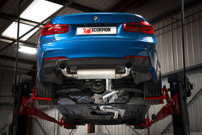 Bmw 340I F30/F31 15-18 & 440I F32/F33/F36 16-18 Including XDrive Non-Resonated Cat-Back System (SBMS094)