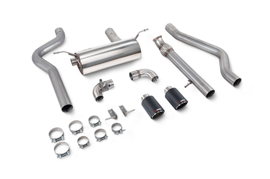 Bmw M235I F22 Non-Resonated Cat-Back System With Valve (SBMS107CF)