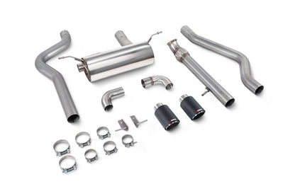 Bmw M235I F22 Non-Resonated Cat-Back System Without Valve (SBMS108CF)