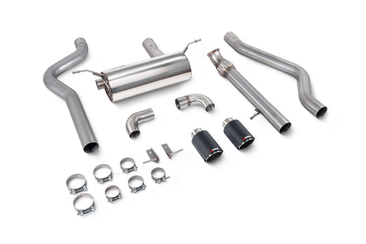 Bmw M235I F22 Non-Resonated Cat-Back System Without Valve (SBMS108CF)