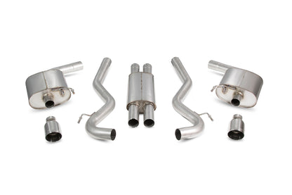 Ford Mustang 5.0 V8 Gt Non GPF Model Only Resonated Cat-Back System (SFD086)
