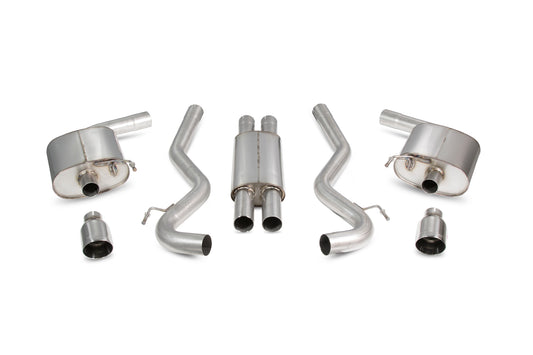 Ford Mustang 5.0 V8 Gt Non GPF Model Only Resonated Cat-Back System (SFD086)