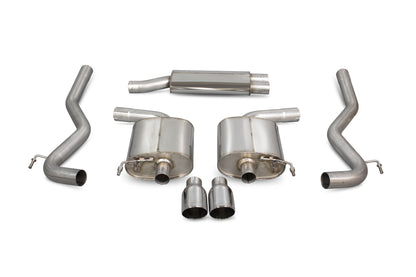Ford Mustang 2.3T Non GPF Model Only Resonated Cat-Back System (SFD087)