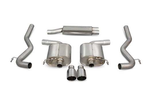 Ford Mustang 2.3T Non GPF Model Only Resonated Cat-Back System (SFD087)