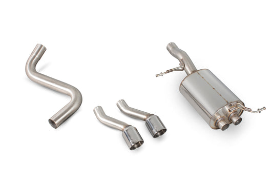 Ford Fiesta Ecoboost 1.0T 100,125 & 140 Ps  (Zetec S Rear Valance Required) Rear Silencer Only (SFDB078ECO)