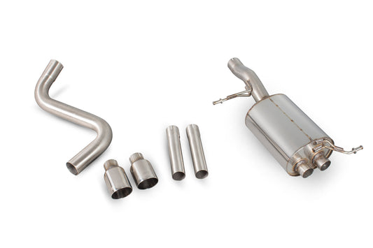 Ford Fiesta Ecoboost 1.0T 100,125 & 140 Ps Rear Silencer Only (SFDB078ST)
