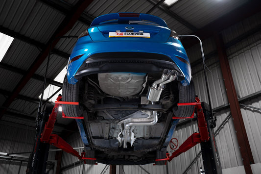 Ford Fiesta Ecoboost 1.0T 100,125 & 140 Ps  (Zetec S Rear Valance Required) Non-Resonated Cat-Back System (SFDS078ECO)