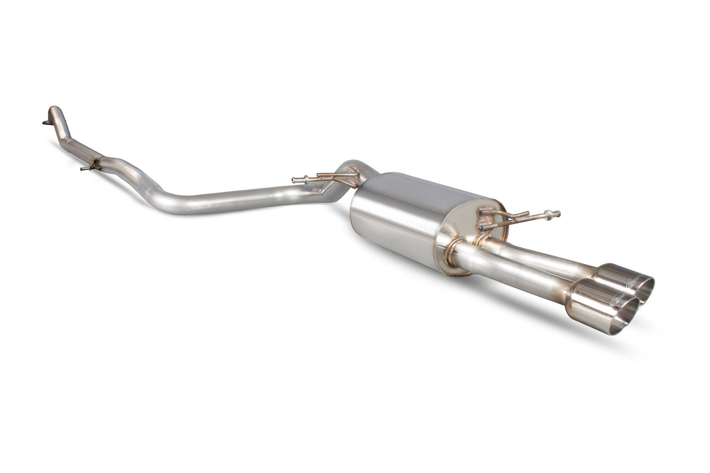 Ford Fiesta Ecoboost 1.0T 100,125 & 140 Ps  (Zetec S Rear Valance Required) Non-Resonated Cat-Back System (SFDS078ECO)