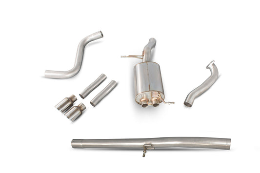 Ford Fiesta Ecoboost 1.0T 100,125 & 140 Ps Non-Resonated Cat-Back System (SFDS078ST)